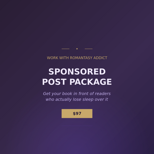 Sponsored Post Package — Author & Publisher Promotion