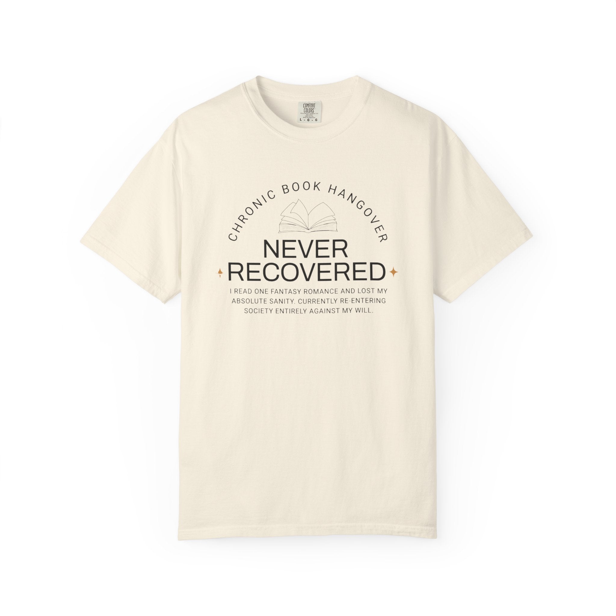 📖 Chronic Book Hangover Tee | Romantasy Reader Comfort Colors Shirt 📖