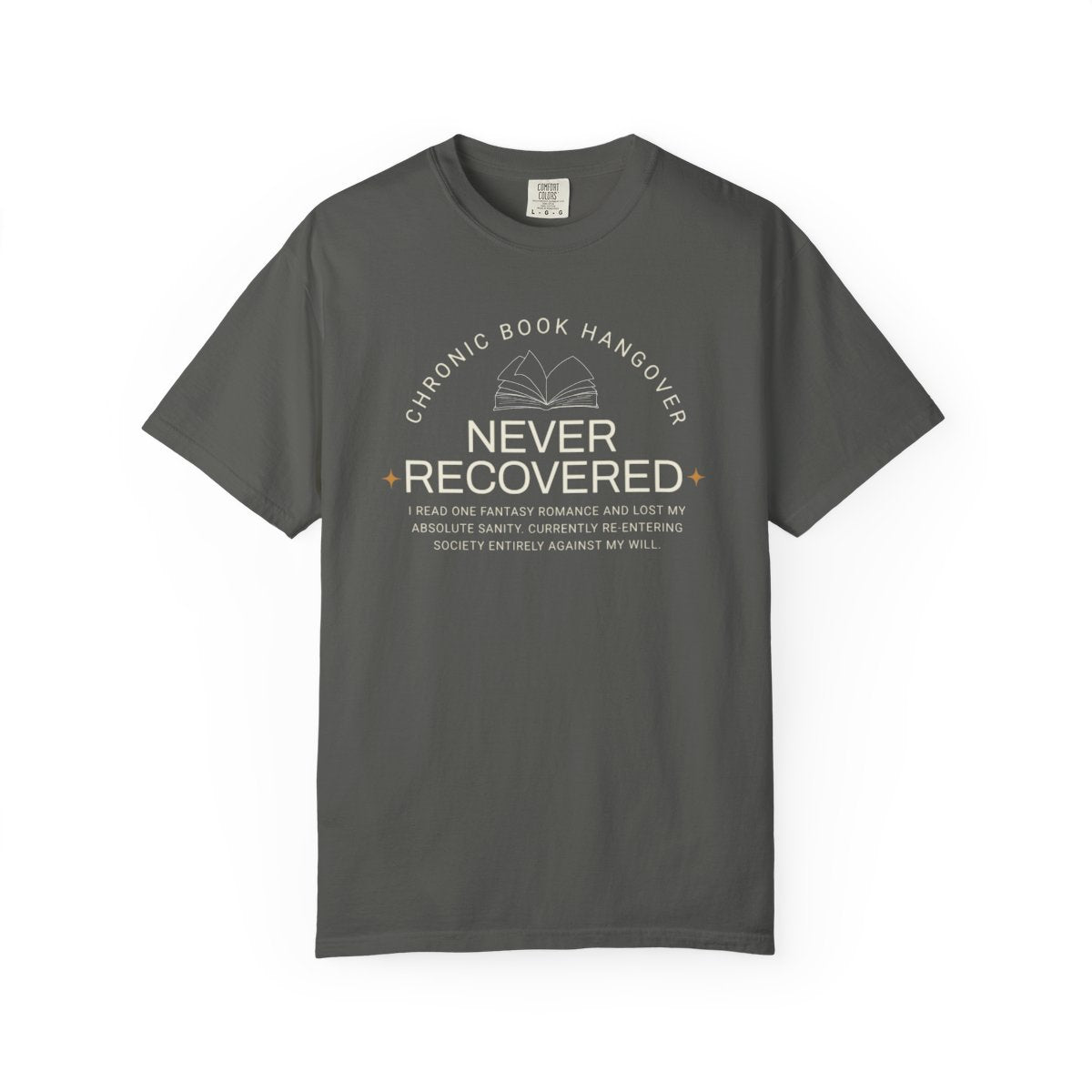 📖 Chronic Book Hangover Tee | Romantasy Reader Comfort Colors Shirt 📖