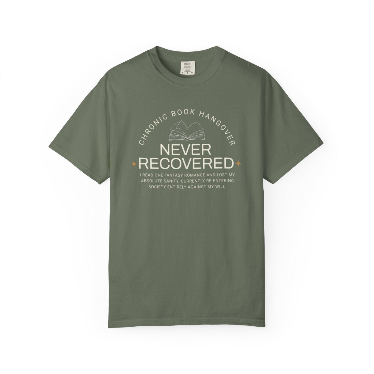 📖 Chronic Book Hangover Tee | Romantasy Reader Comfort Colors Shirt 📖