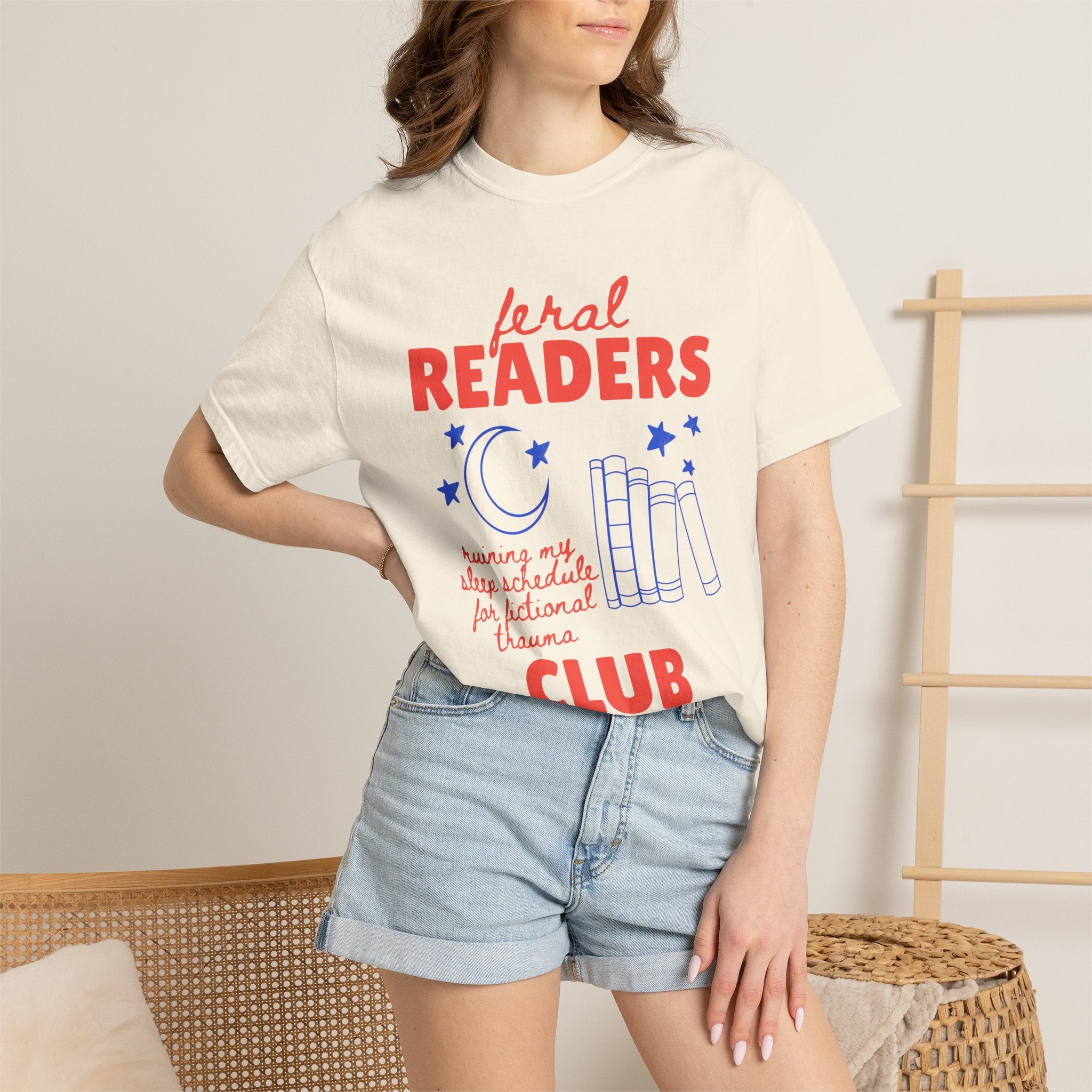 Feral Readers Club Comfort Colors Shirt | Winnowing Into a Better Plotline Fantasy Tee