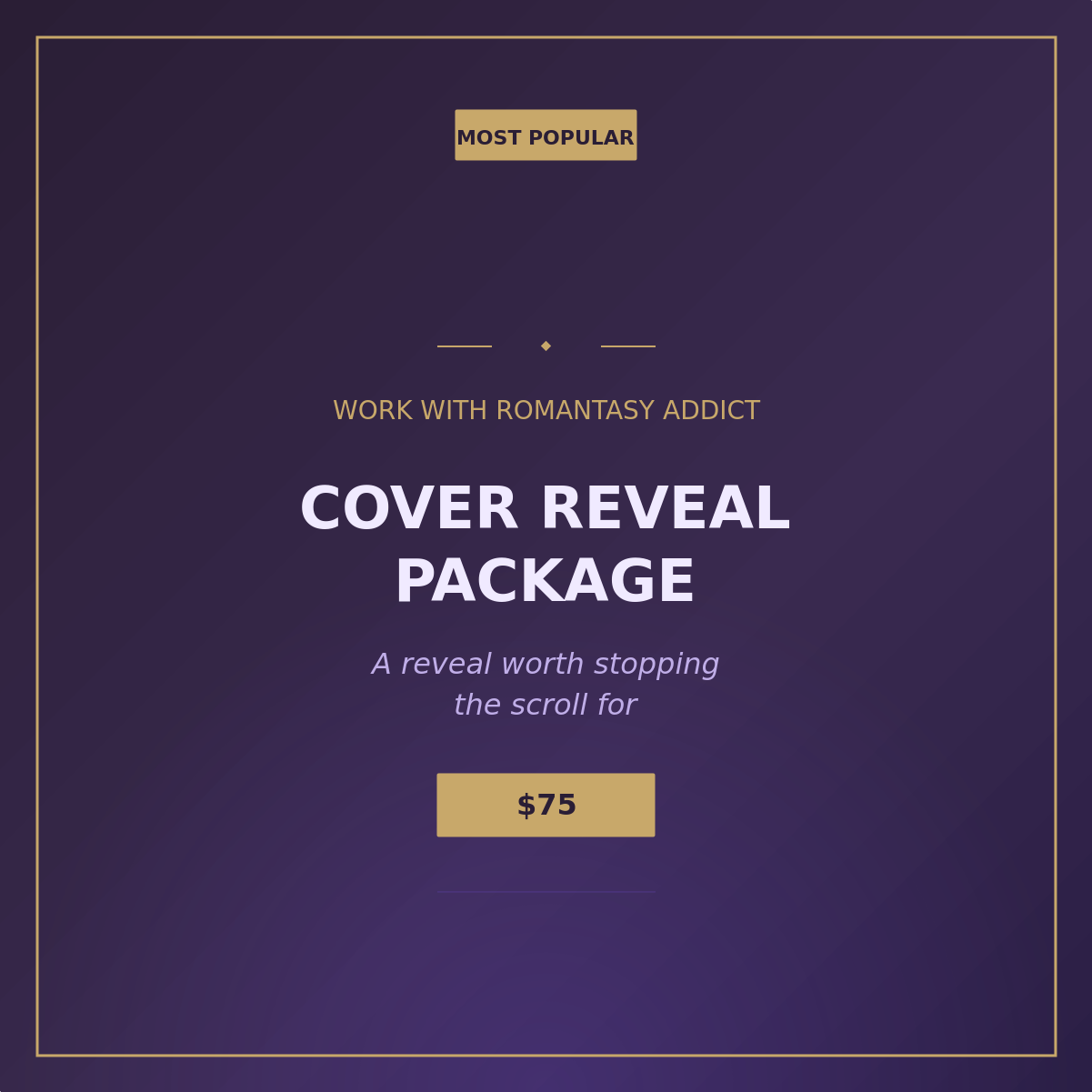Cover Reveal Package