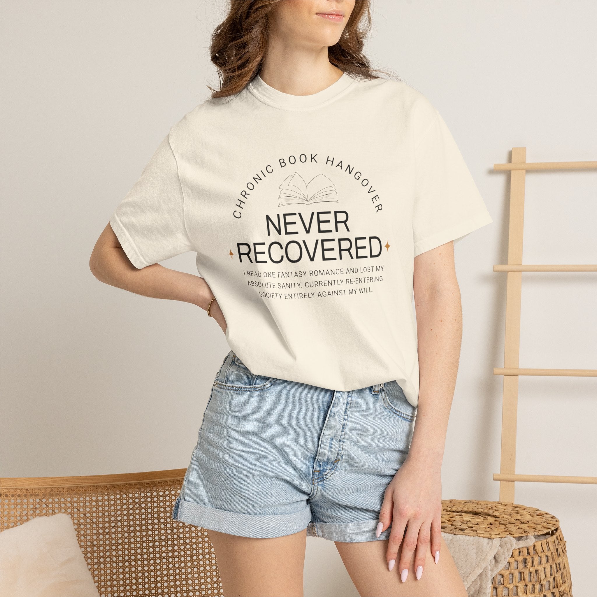 📖 Chronic Book Hangover Tee | Romantasy Reader Comfort Colors Shirt 📖
