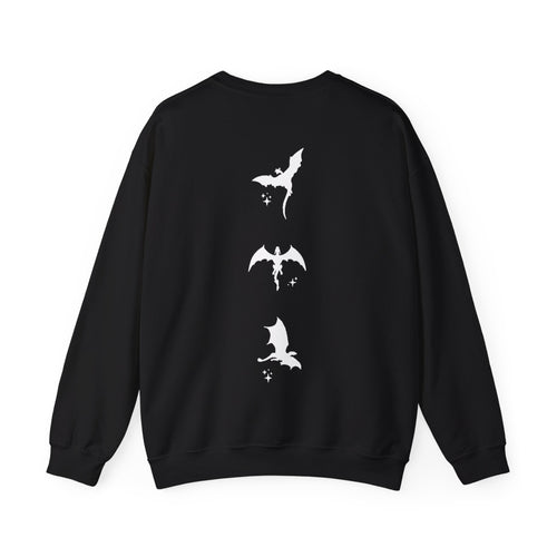 Emotionally Attached to Dragons Crewneck Sweatshirt