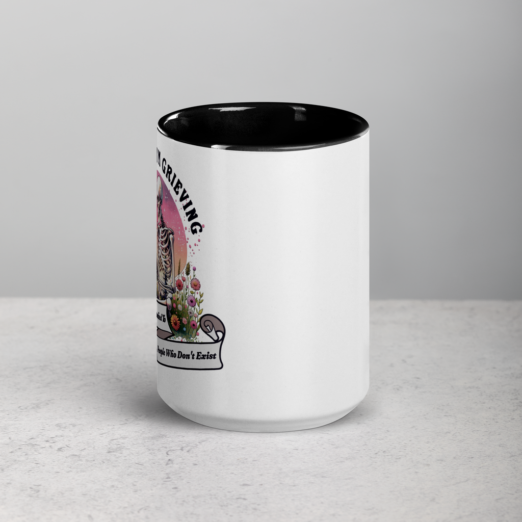 Not Now I’m Grieving Mug | Emotionally Attached Romantasy Coffee Mug (11, 15oz)